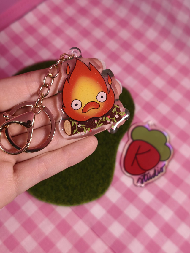 GHIBLI keychain - Calcifer