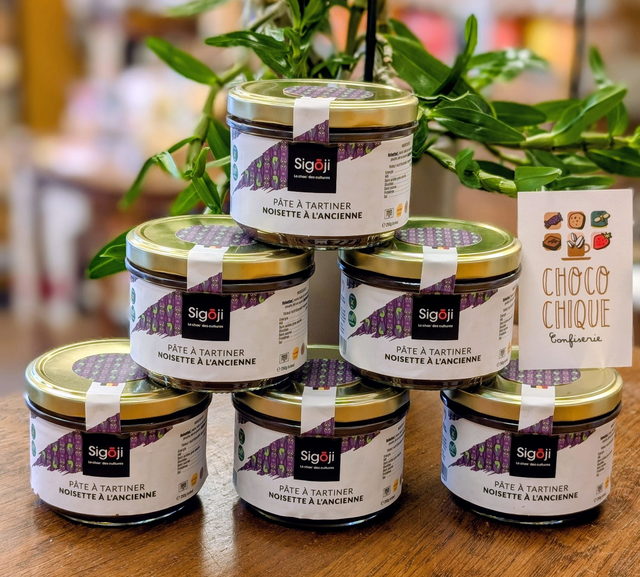 Pâte à tartiner Noisette à l&#039;ancienne de chez Sigoji