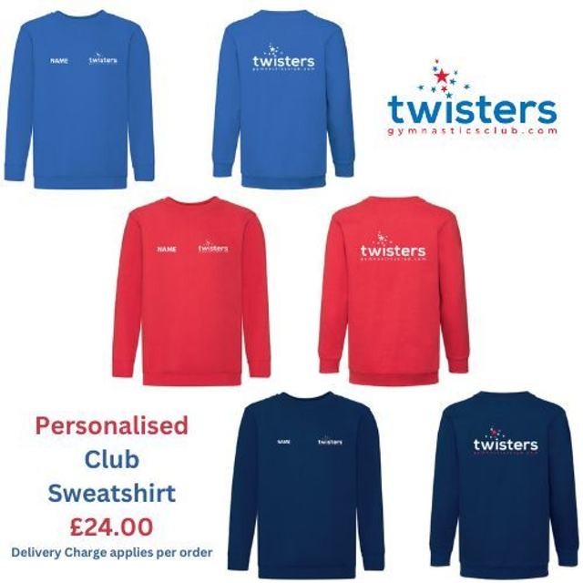 Personalised Club Sweatshirt