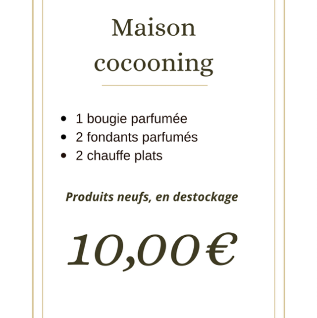 Lot maison cocooning