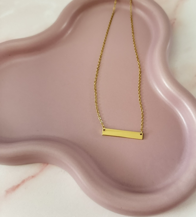 Personal Charms - Ketting Rectangle