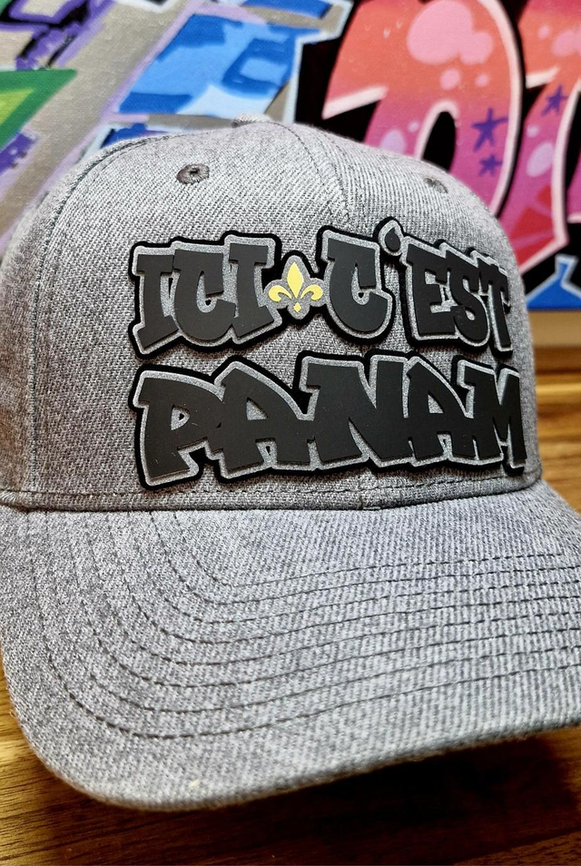 #19 CASQUETTE CUSTOM 3D ICI C&#039;EST PANAM STREET URBAN GRAFFITI