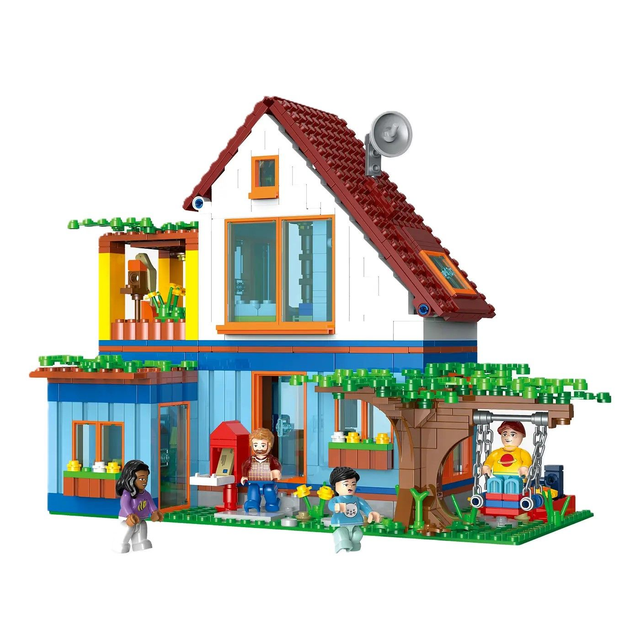 BlueBrixx-Play 107587 Einfamilienhaus