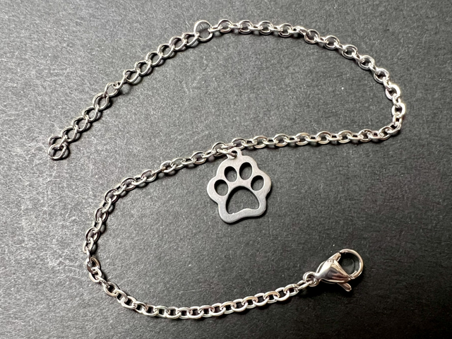 Paw Print Simple Bracelet