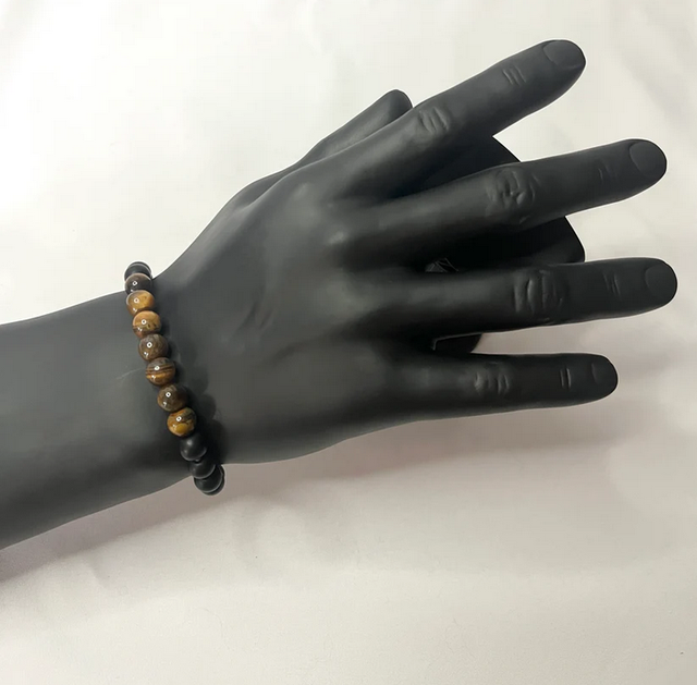 Oeil de tigre et Onyx