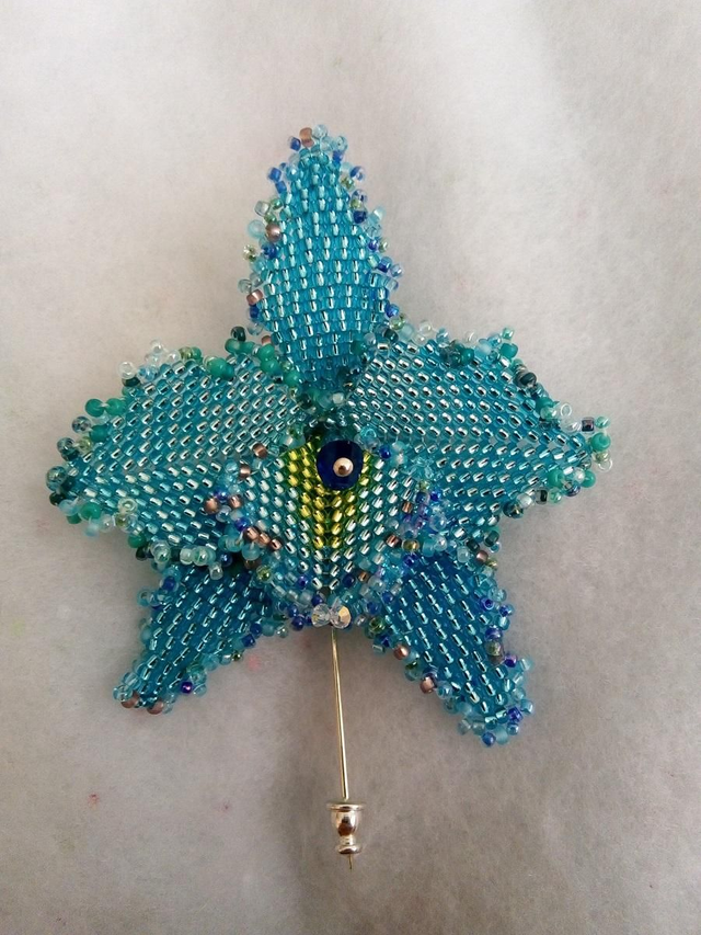 BROCHE Orchidée