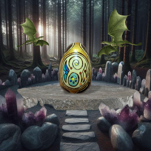 Oeuf de dragon : "Aguäl"