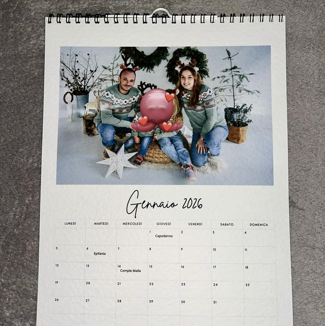 Calendario personalizzato
