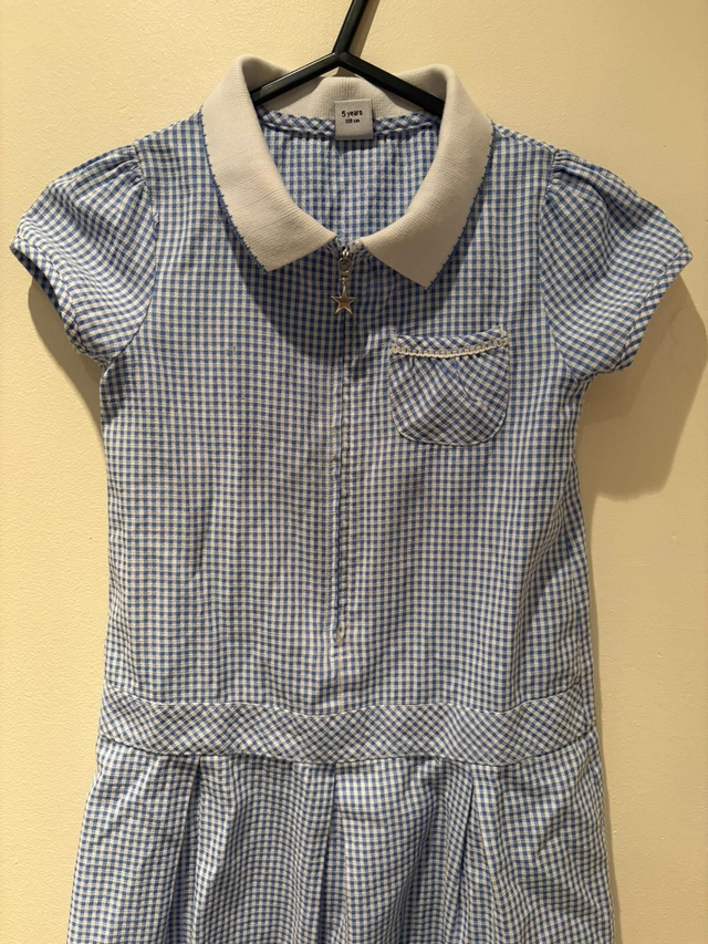Summer Dresses Blue Age 5 (D5)