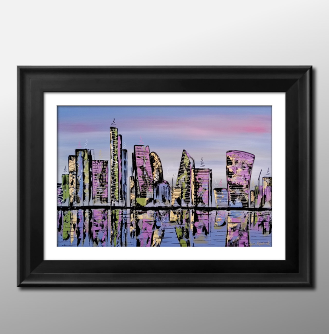 ‘Summer City’ Original Painting