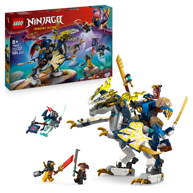 LEGO 71843 Ninjago Rogues Mech Drachenreiter