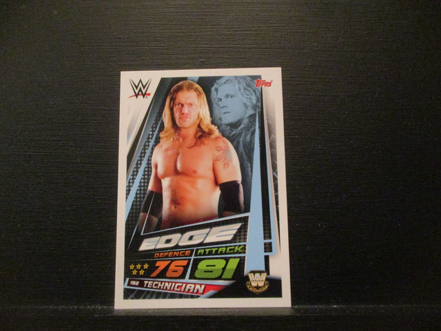 Edge - W Legends Slam Attax Universe Original Trading Card #192