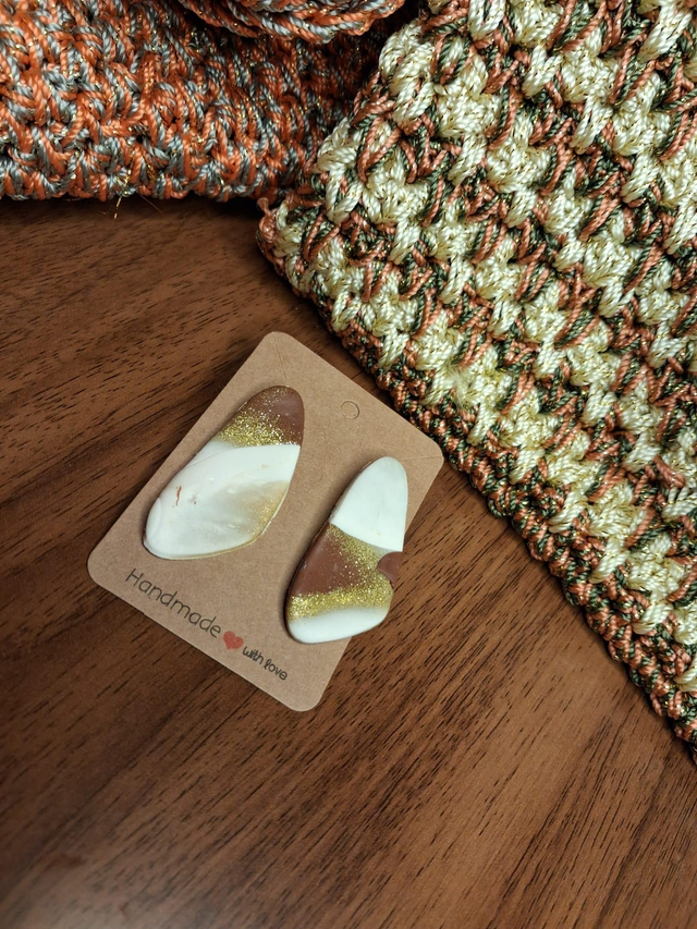Clay earrings 