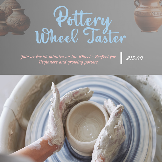 Pottery Wheel Taster Session