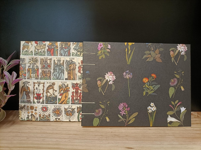 Carnet ambiance magie médiévale