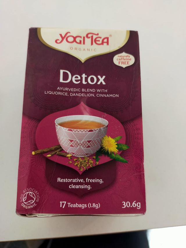 Yogi Organic Detox With Lemon 17 Teabags 82674