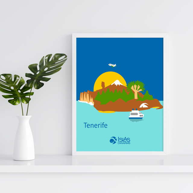 Lámina Simbología de Tenerife