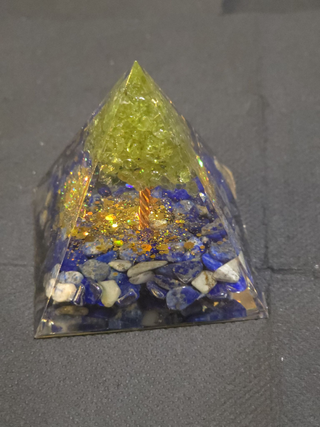 Orgonite Lapis Lazuli 6 cm Arbre de Vie 