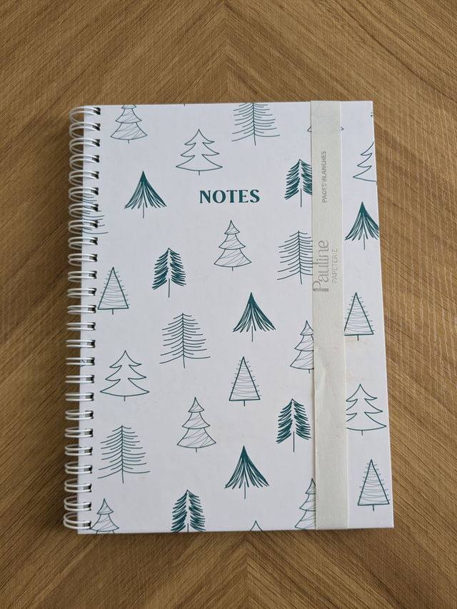 Carnet A5 Sapins - REF602