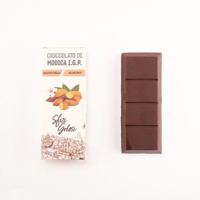 Cioccolato di Modica IGP – Mandorla 60g