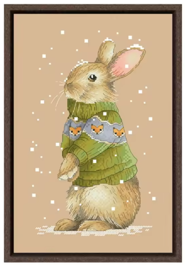 kit point de croix animaux