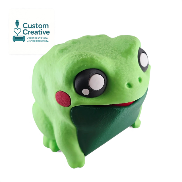 Froderick the Frog Toilet Roll Holder – Cute 3D Printed Bathroom Dispenser