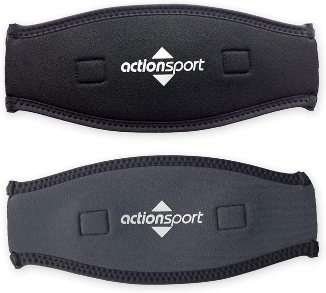 ActionSport Neopren Maskenband 2,5 mm mit Velcrofixierung zweifarbig