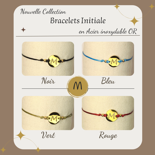 Bracelet initiale M