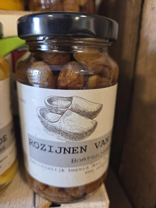 Rozijnen van de boer