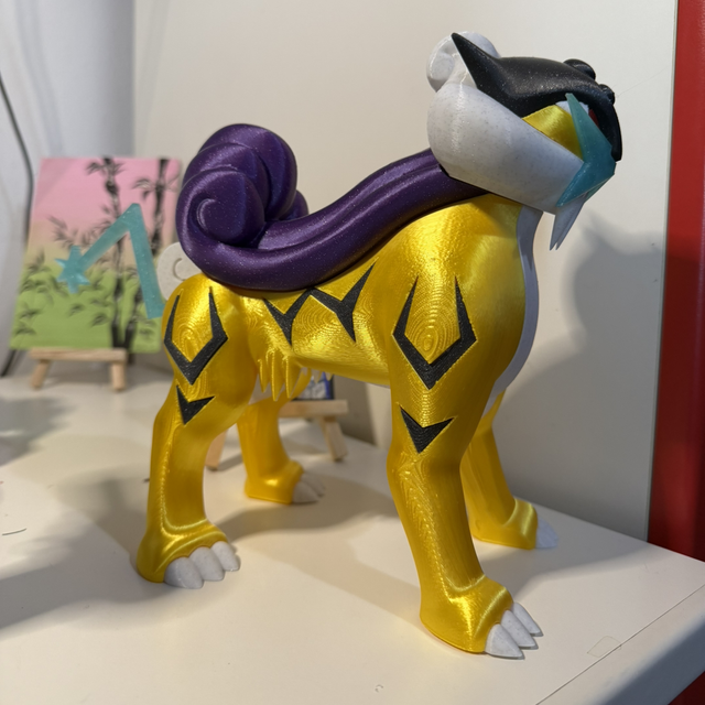 Fanart pla effetto multicolor o glitter