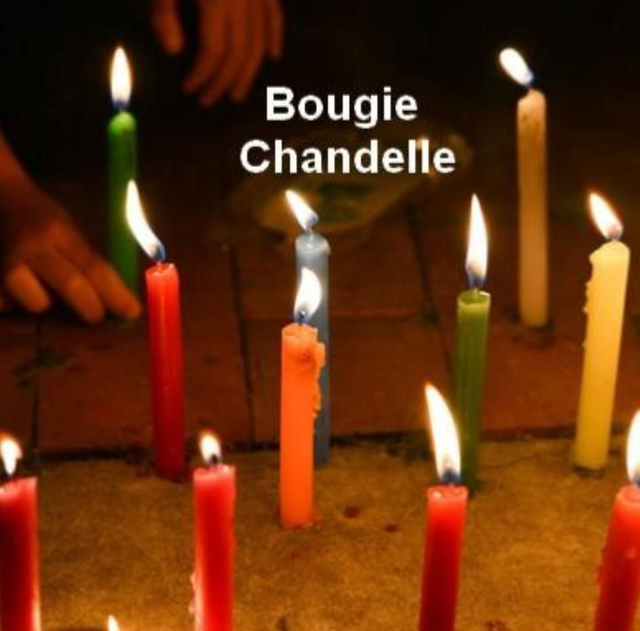 Bougie chandelle 2€