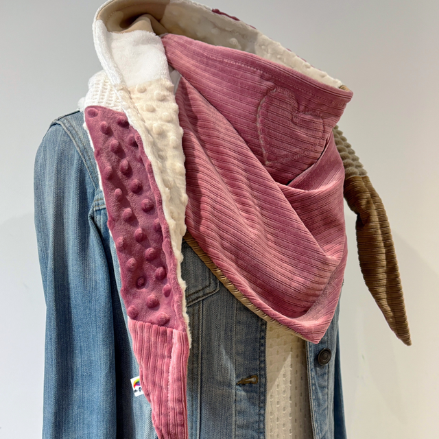 Maxi Chèche Enfant Double Patchwork K01