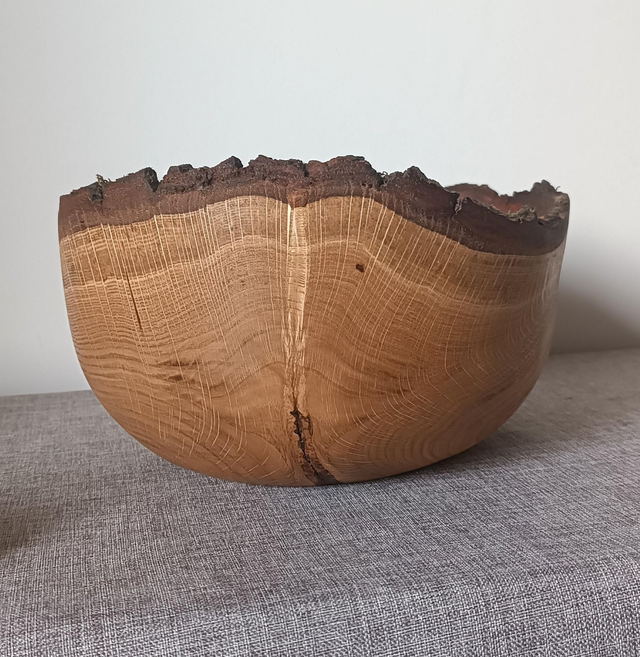 Coupe a fruits en chêne 