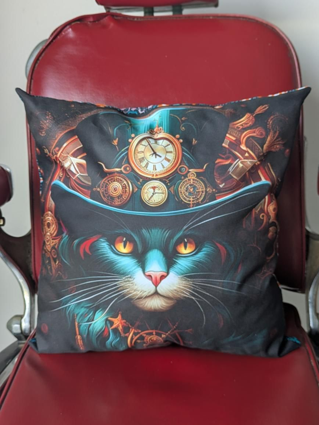 Chat steampunk 