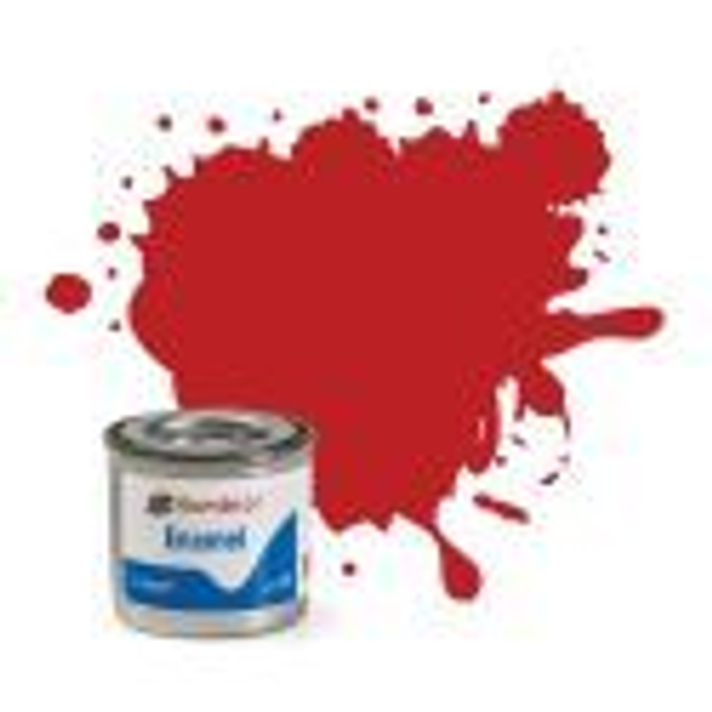 AA0655 No 60 Scarlett Matt Enamel Paint (14ml)