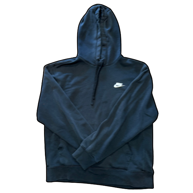 Nike Club Hoodie Black - M