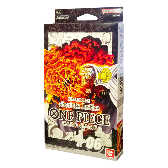Bandai One Piece Card Game Starter Deck Absolute Justice ST06