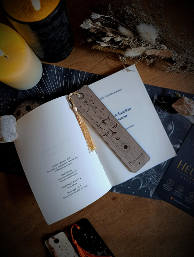 Marque-page Balance en noyer