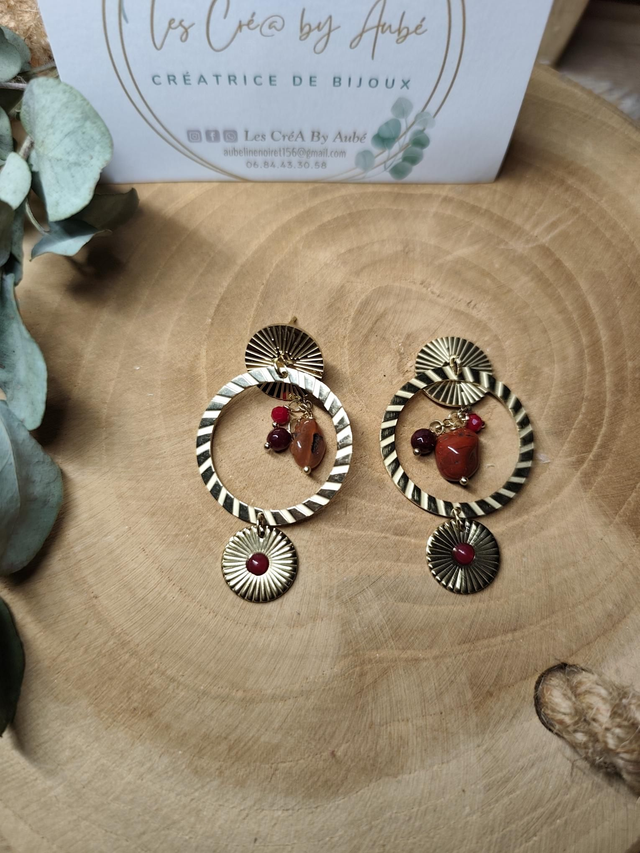 BO CHIC GOLD/BORDEAUX 0001224