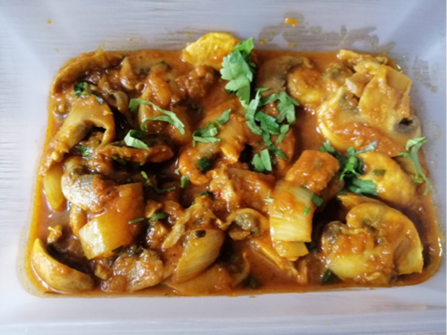 Mushroom bhaji