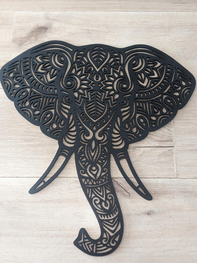 Éléphant Mandala