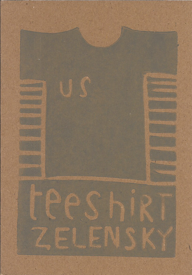Lino-carte Tee-shirt Zélinsky