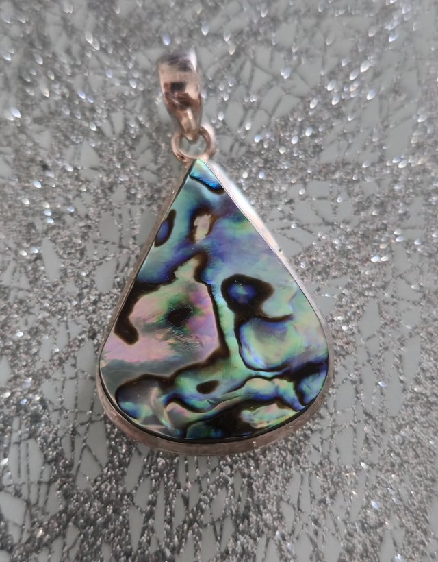 Paua Shell Sterling SilverPendent