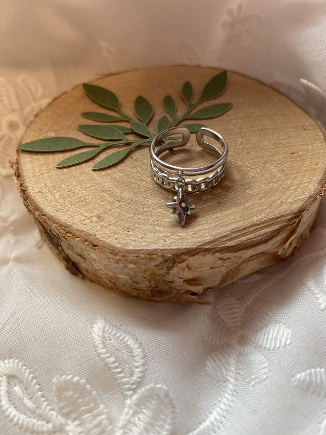 Bague Pampille Argent Etoile 