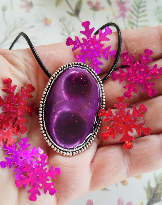 Médaillon Passion Pourpre