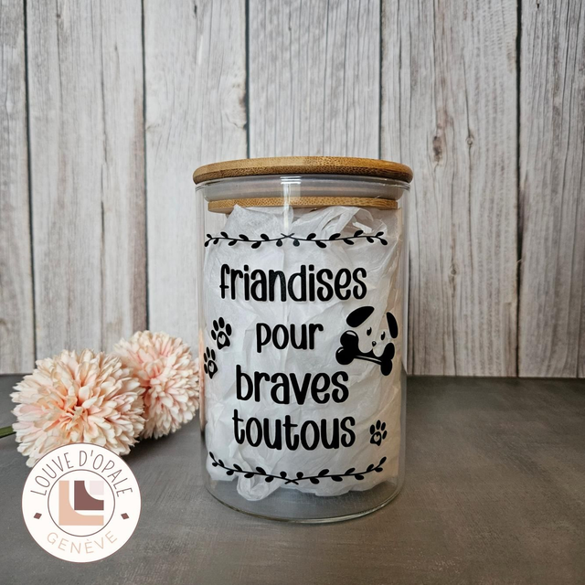 Bocal- Friandises toutou