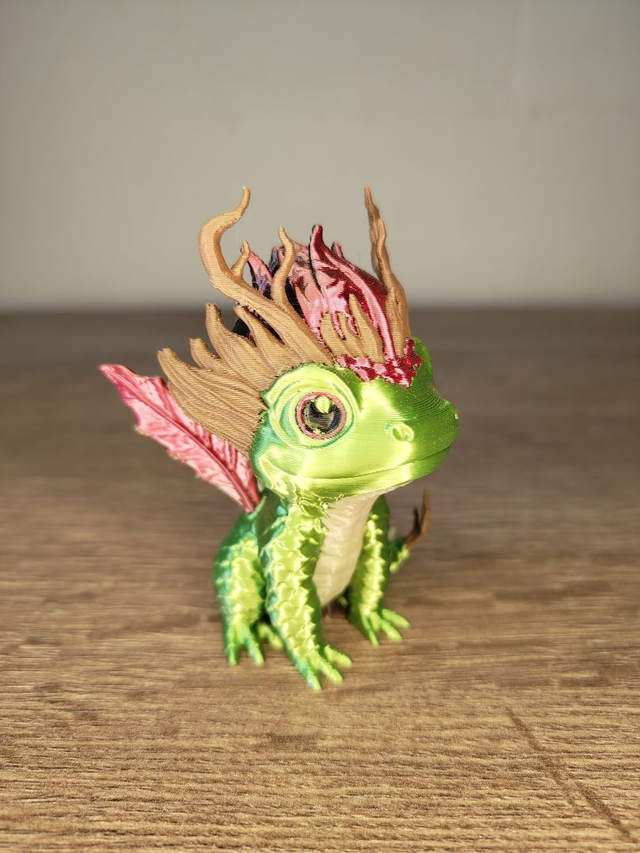 3D Druck: Leaf - Dragon, Walddrache