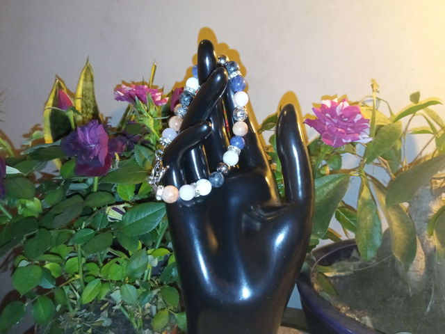 Bracelet équilibre et sérénité. Fermoir finition