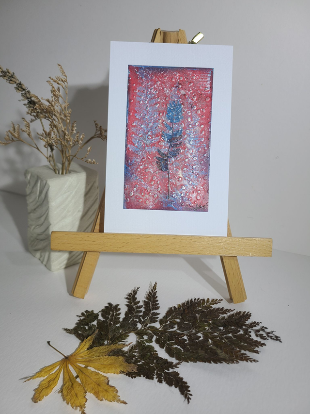 Carte végétale La fougère 