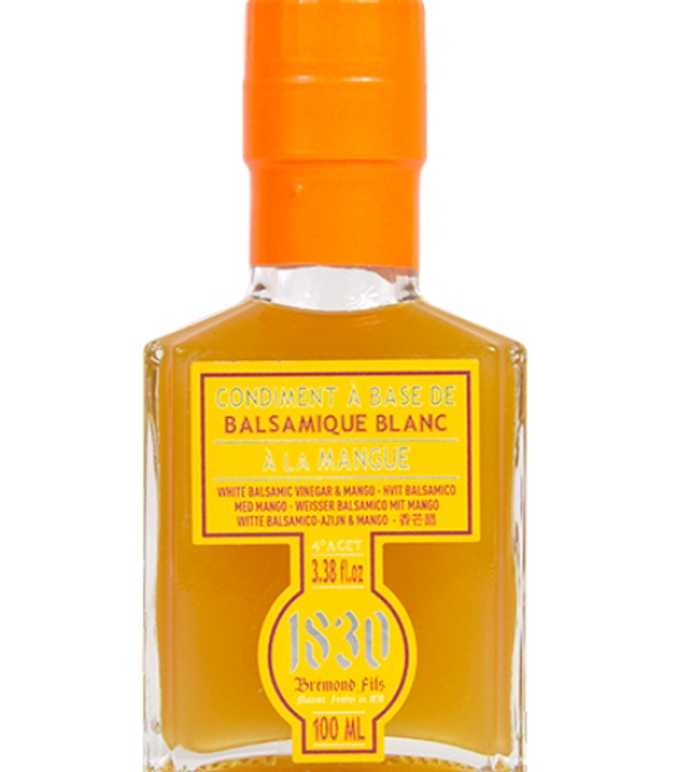Condiment à base de balsamique blanc à la mangue